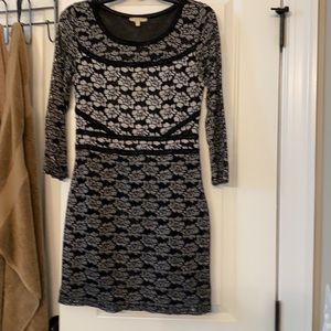 Mystree Black & Creme Tunic